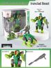 Five-in-One Mecha Alloy Dinosaur Toy: Transforming Robot Tyrannosaurus Rex Grimlock - Perfect Birthday Gift for Boys