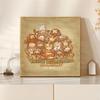 Mystical Owl Witch 5D Diy Diamond Paintings Mosaic Wall Round Diamond Art Painting Kits Embroidery Crystal Accessories Frameless