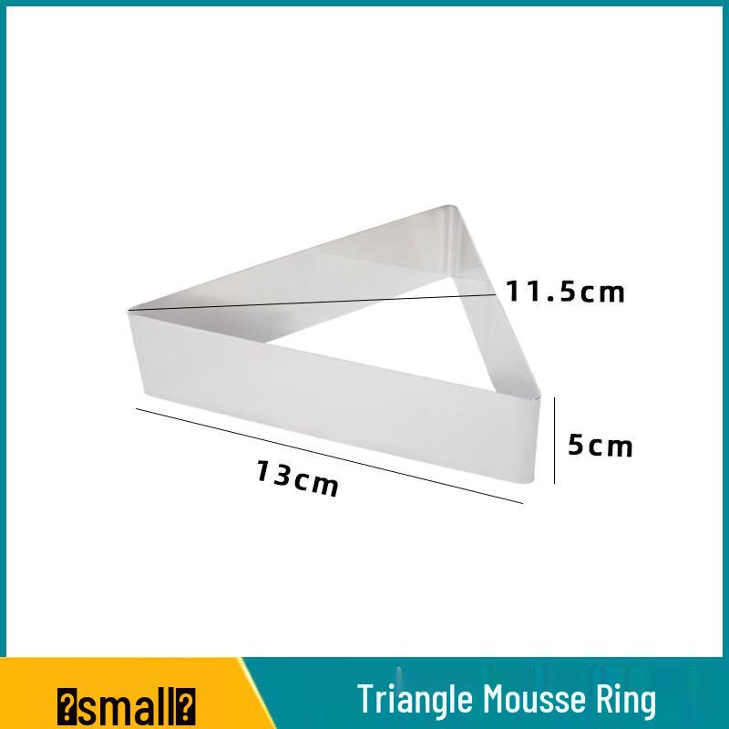 Drui en Stainless Steel Triangular Baking Molds