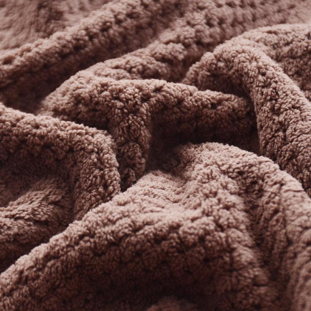 HOMZY High Quality Coral Velvet Bath Towel Soft Quick Absorbent Bath Towel Bathroom Hotel Eco-Friendly Beach Towel for Home