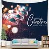 Merry Christmas English Decoration Christmas Hanging Cloth Tapestry Wall Hanging