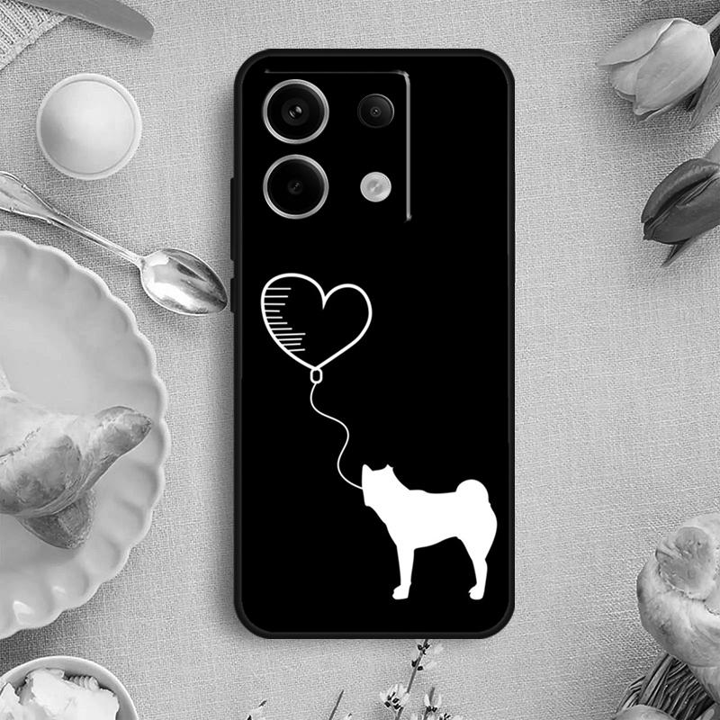

Animal Cute Dog Akita Phone Case For Redmi Note 13 9 10 11 12 Pro Plus 10S 11S 12S Redmi 12 9C 10C 12C 13C Cover Redmi 10C