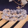 Clear Quartz Round Beads, 4-12mm Natural Stone, 15” Strand for DIY Charm Bracelet Making