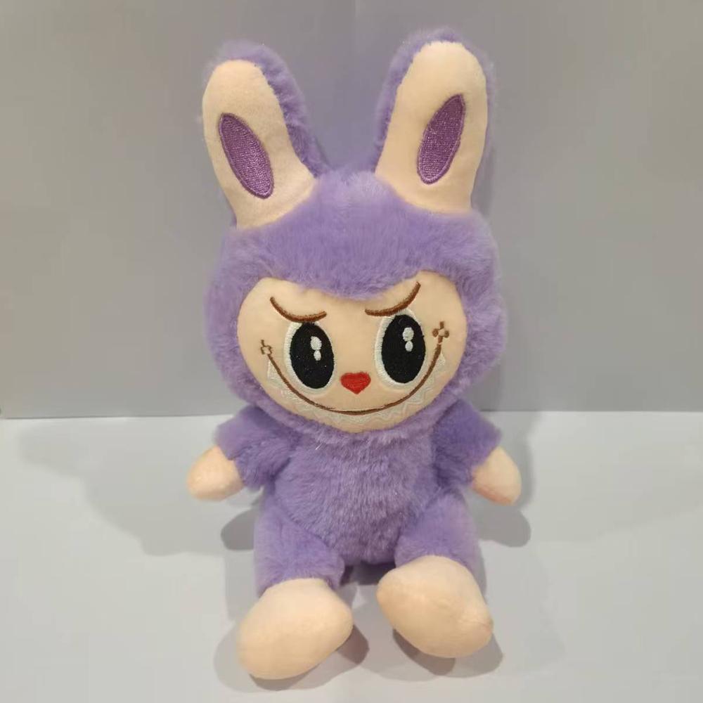 Labubu Plush Dolls Labubu Plush Toy Cute Cartoon Plushie Doll Soft Stuffed Anime Periphery Toys Kids Birthday Gifts Christmas