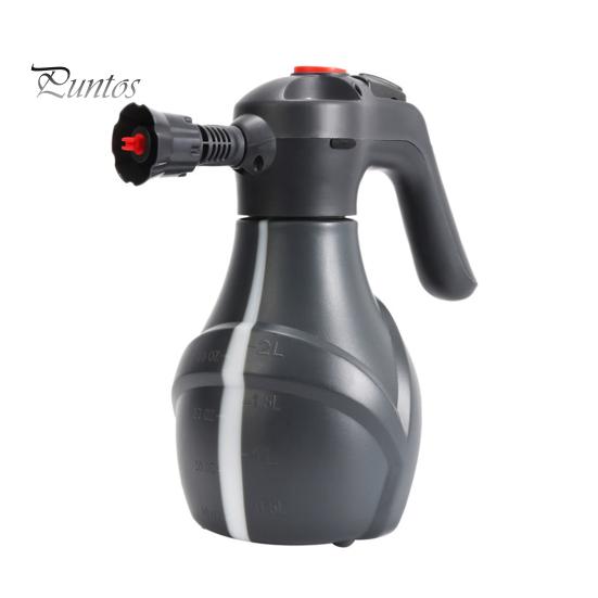 

2л Электрический пенный распылитель Инструмент для мытья автомобиля USB перезаряжаемый мощный герметичный ручной перезаряжаемый пенный распылитель чёрный