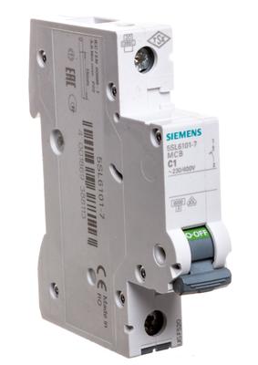 Wyłącznik Nadprądowy 1P C 1A 6Ka Ac Sentron 5Sl6101-7