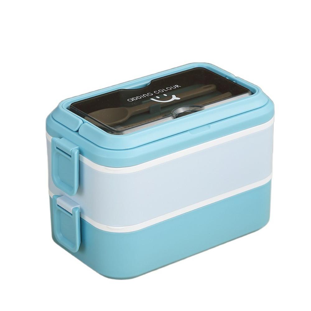 Multi-Layer Food Storage Container Foldable Handle Food Boxes 304 Stainless Steel Lunch Box  Worker