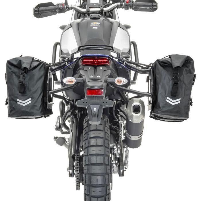 Sacoches latérales moto Bagtecs WP8 - 2x30L - Étanches - Résistantes aux UV - Fixation universelle