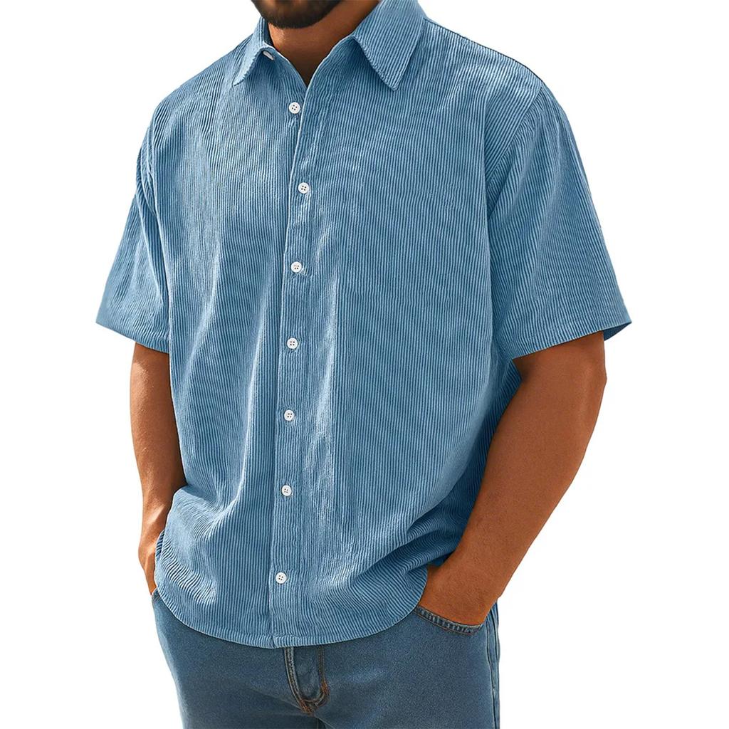Men's Short Sleeve Pullover Top