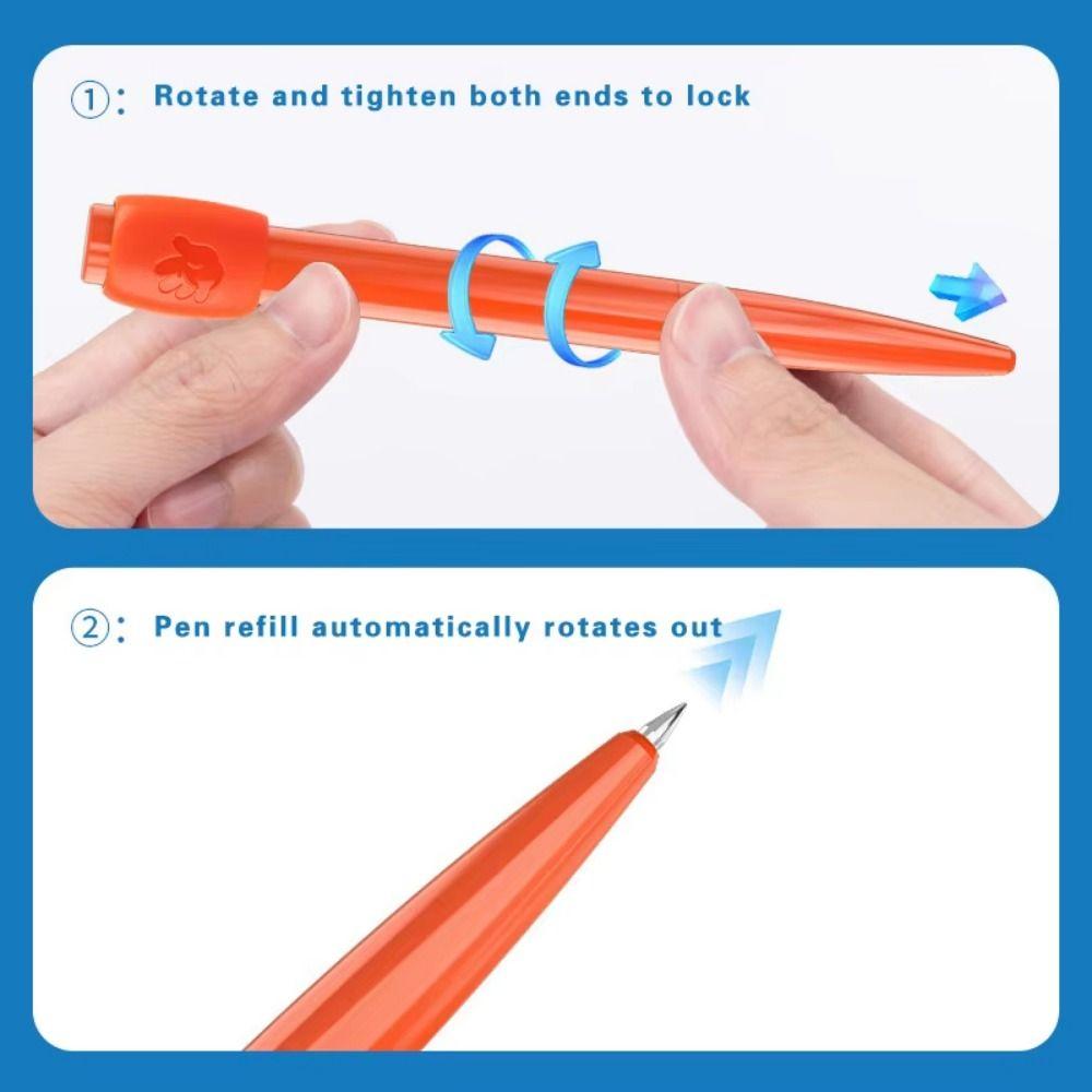 Spinning Pen Student Writing Pen Retractable Gel Pen Tiny Gel Pens Set  Children Party Gifts