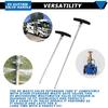RV Waste Valve Tube Extension Kit 9"and 12" for Valterra/Camco Waste Valve | rv black tank handle RV Dump Valve Handle Replacement Set, RV Sewer Hose