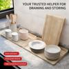 Heat-resistant Tableware Mat Waterproof Storage Tray Counter Protection Bar Counter Mat  Kitchen