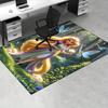 3D Printed Princess,Rapunzel,Butterflies Anti-Slip Rug - Machine Washable Office Rug for Living Room, Bedroom, Office - Multiple Sizes