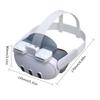 Air Circulation Cooling Eye Guard Cover Decompression L Interfaces Cover Breathable for Q 3 VR Accessory