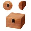 Wooden Box Bridesmaid Favor with Clasp Candy Case DIY Hinged Decorative Rustic Unfinished