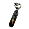 Carbon Fiber Keychain Car Keyring for Cadillac Seville XT4 CT4 CT5 SLR STS CTS DTS ATS Escalade Auto Key Pendant Accessories