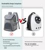 Portable Foldable Pet Backpack - Breathable, Wear-resistant Oxford Cloth for Cats and Dogs