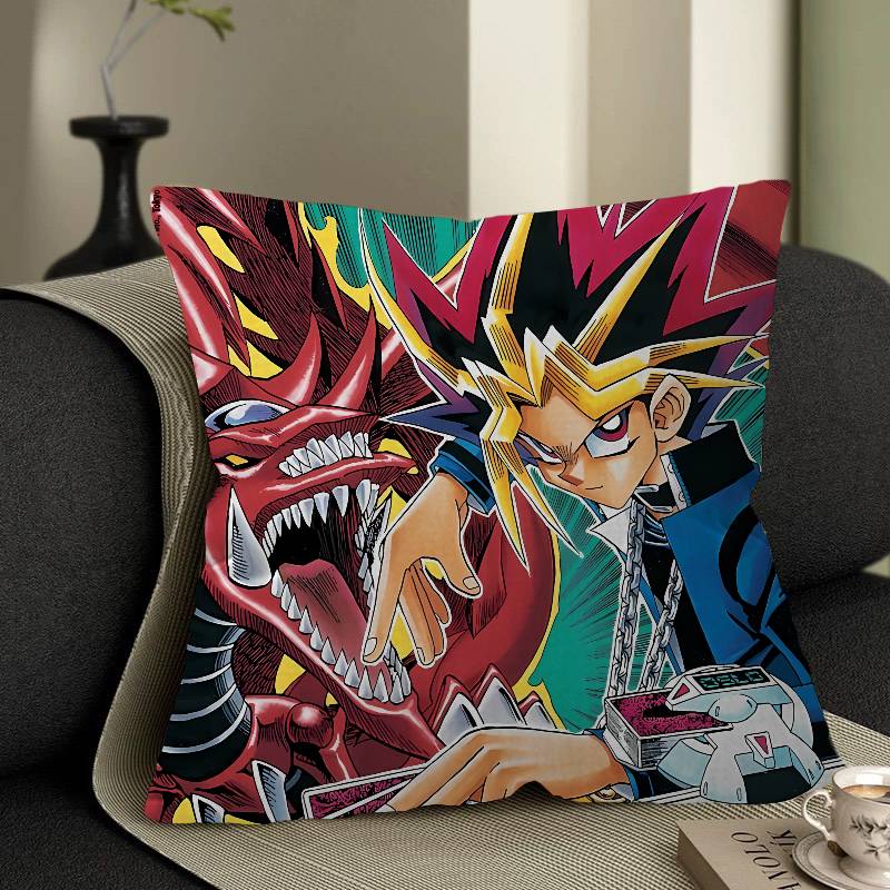 YuGiOh Duel Monsters Decorative Room Aesthetics Pillow Case Home Decor Bedroom Sofa Bed Couch Pillow Cover x