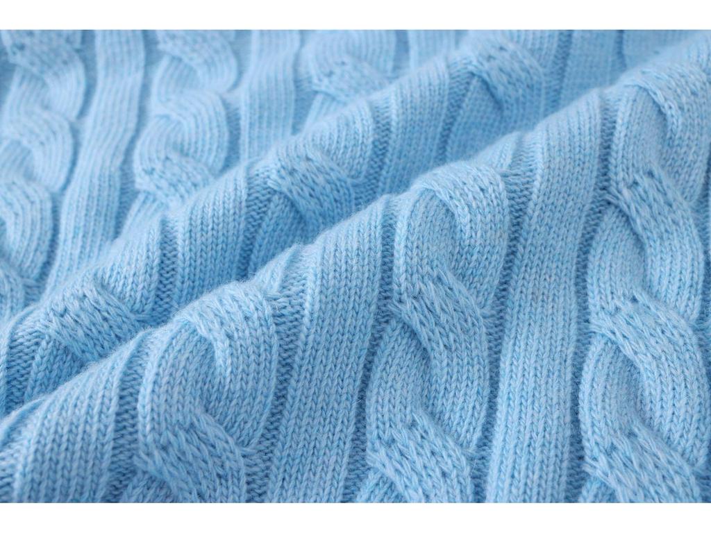 Herren Zopfstrick Wollmischung Halb-Zip Stehkragen Pullover