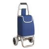 Folding Stair Climbing Shopping Cart: Portable Luggage Trailer & Small Hand Truck for Elderly and Grocery Use
