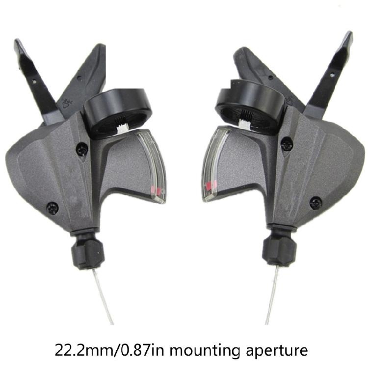 3/9 Speed Bicycles Shifters Lever Mountain Bike Gear Brake Levers Bicycles Shifters Shifting Lever for Mountain Bicycles