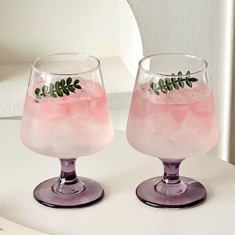 ZISIZ Ins Style Short-Stemmed Glass Cocktail & Beverage Cup