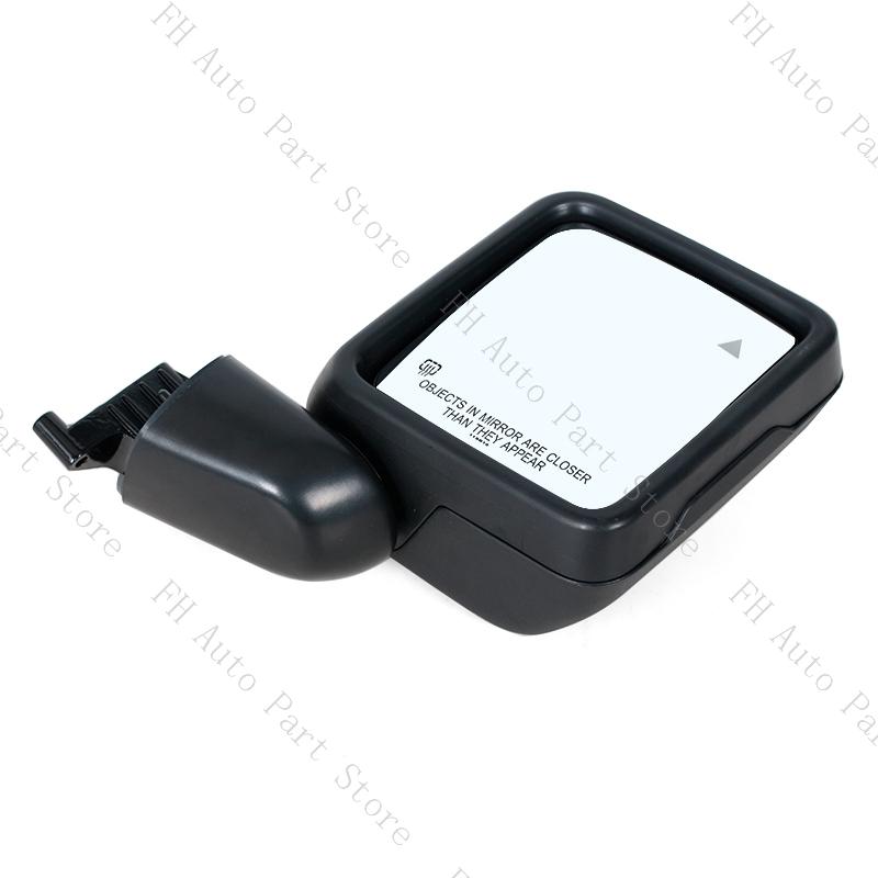 Manual Folding Side Mirror Assembly Assy Rearview Mirror Light Cover Frame Glass For Jeep Wrangler JL 2018 2019 2020 2025-2025