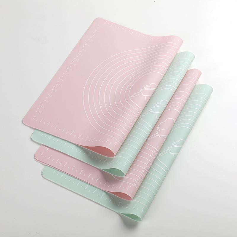 

Large Non-stick Silicone Baking & Kneading Mat - Heat Resistant, Durable Cutting Board & Rolling Surface