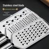 Multi-functional Stainless Steel Grater for Cheese, Vegetables, Fruit, and Ginger