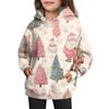 Girls' Hooded Tie-Dye Sweatshirt - Pullover Print Top