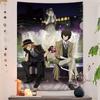 Movie DIY Wall Tapestry Japanese Anime Bungo Stray Dogs Hanging Tarot Hippie Wall Rugs Dorm INS Home Decor