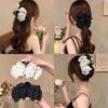 Elegante koreanische Punkt-Schleifen-Klammer für Damen - Hochwertiges Haaraccessoire für Dutt-Frisuren