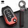 New Zinc Alloy Shell For Peugeot Gt 208 2008 308 3008 408 508 107 301 Citroen C4 Cactus C5 Ds4 Ds5 Car Key Cover Case Holder Fob