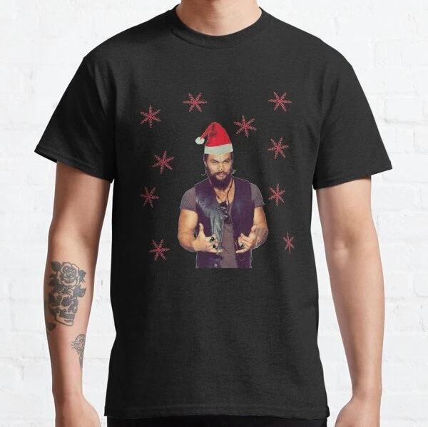 Jason Momoa Christmas Gifts Santa Classic T-Shirt S-3XL 3XL