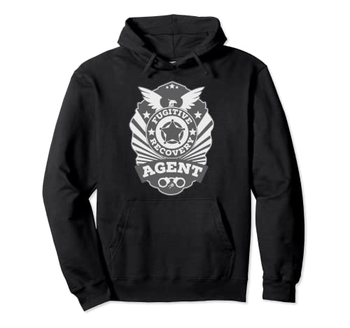FRA Refugee Recovery Agent Badge Bounty Hunter Hoodie