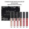 Velvet Water Mist Six Lip Glaze Set Matte Non-fading Non-stick Cup Liquid Lipstick