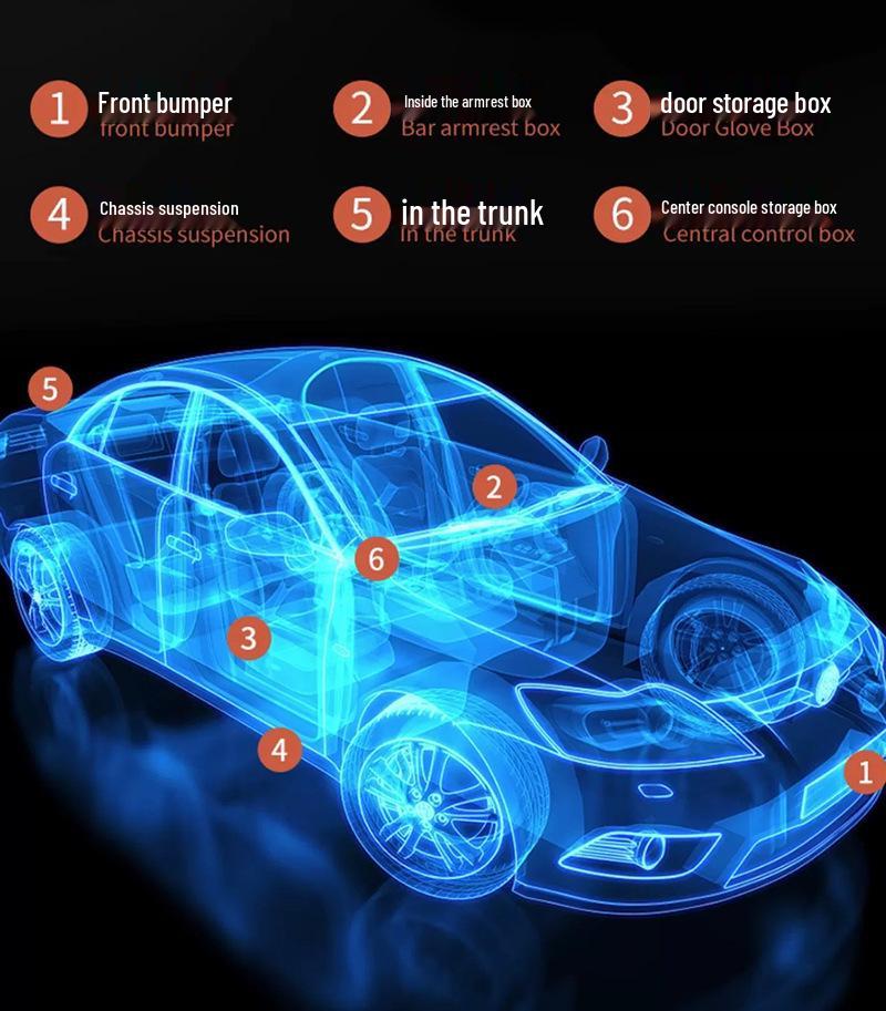 Cross-Border Dual System Locator: Strong Magnetic Anti-Lost Smart Device for iOS and Android