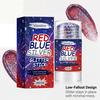30G Independence Day Body Glitter Stick, Patriotic American Flag Face Hair Glitter, Red Blue Silver-color Glitter Makeup Stick, 4th of July