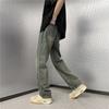 Vintage Jeans Men's Summer Street Casual Wide Leg Trend ins Loose Student Straight Pants