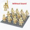 Skeleton Soldiers, Skeleton Corps with Weapons, Building Blocks, Humanoid Dolls, Toys, Birthday Gifts, Cartoon Characters.