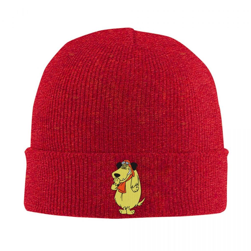 Nuovi Cappelli Lavorati a Maglia Wacky Races di Muttley Donna Unisex Berretto Invernale Cartone Animato Uncinetto Cappello Melone