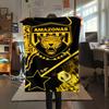 1Pc Amazonas FC Logo Print Flannel Blanket High Quality Warm Comfortable Cover for All Seasons Perfect for Gifts Home Decor
