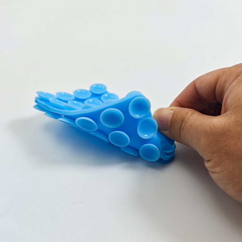24-Piece Double-Sided Thick Silicone Suction Cups for Phone/Tablet Car Mount