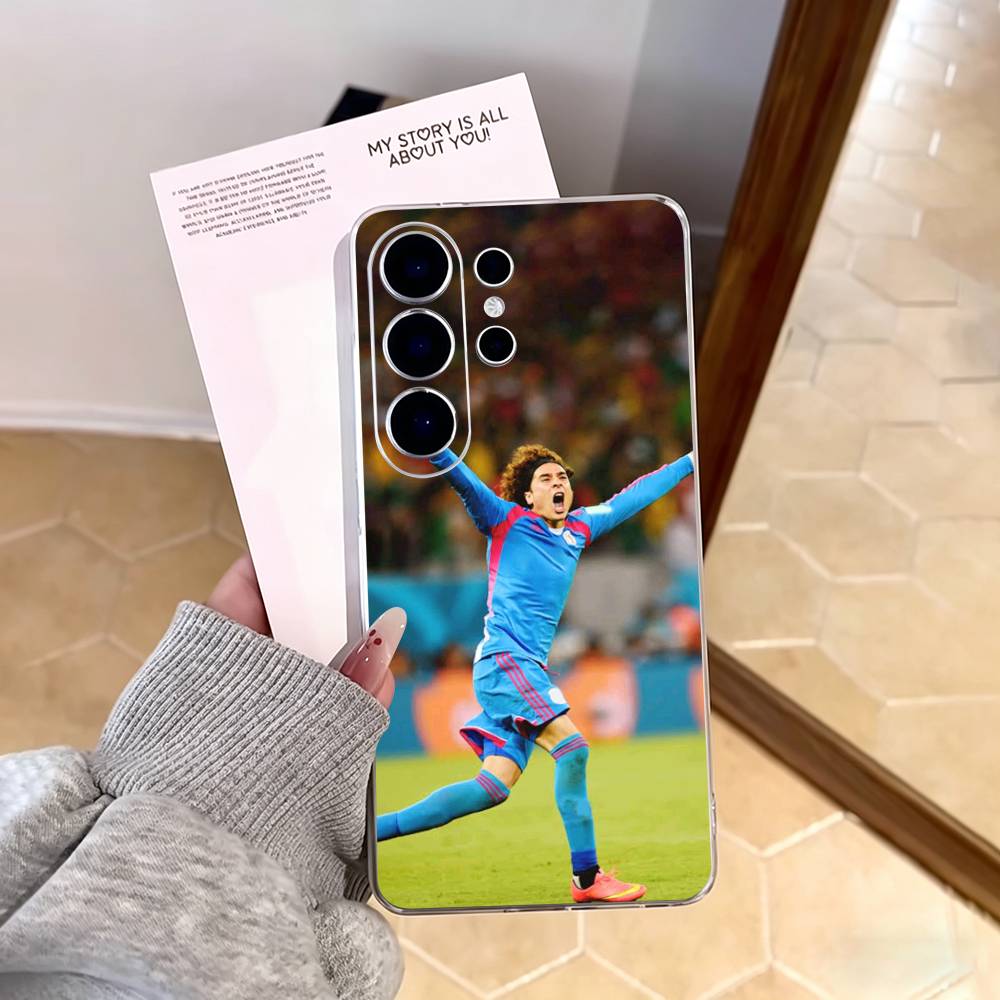 G-Guillermo Ochoa Phone Case For Samsung S25,S24,S21,S22,S23,S30,Ultra,S20,Plus,Fe,Note,10,9,5G Transparent Cover