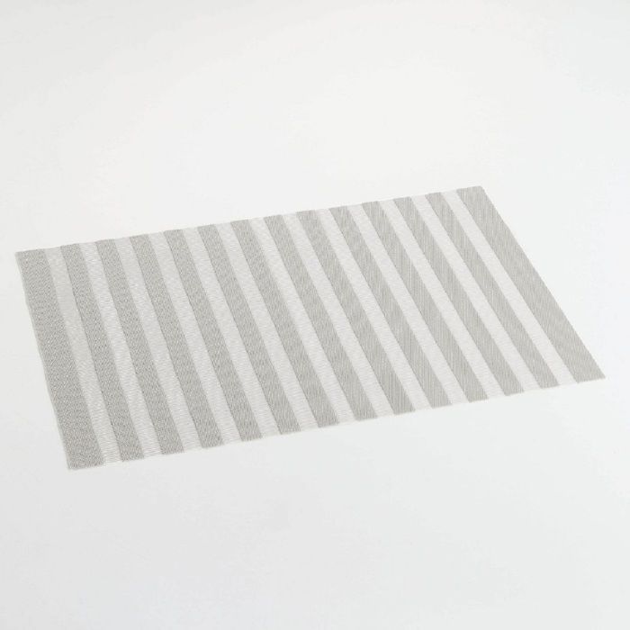 Placemat - DECORLINE - Garden Grey - 30 X 45 Cm - Openwork Pvc