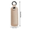 PU Leather U Disk Pouch Protective Cover Storage Bag USB Flash Drive Anti Lost Case Key Ring Holder Small For Landlords Office