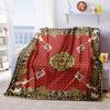 1pc Medieval Baroque Dream Unicorn blanket, al season lightweigh Poster blanket home office outdoor nap multifunc Poster blanketional blanket