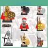 Premium Plastic Building Blocks Toy X0164 Ancient Roman Spartan Crusader Figures Set X643-650