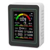 Noise Air Quality Detector 2.8 Inch Screen Temperature Humidity Air Quality Index Noise CO2 C6H6 HCHO CO TVOC Tester