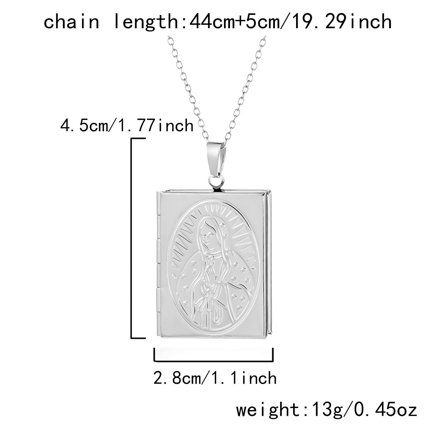 

Срібне покриття Різьблений Кулон-Медальйон у формі серця з фоторамкою для жінок